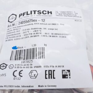 9 Stück Pflitsch 24055d25ex-12 UNI Ex* Dicht Kabelverschraubung M40x1,5