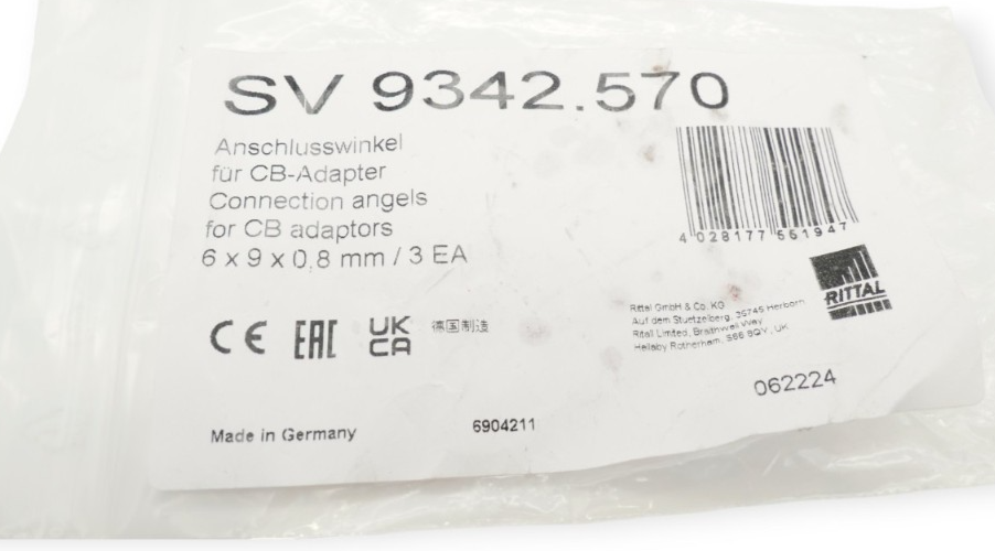 Rittal SV 9342.570 Anschlusswinkel für CB Adapter 1 VPE = 3 Stück – Bild 5