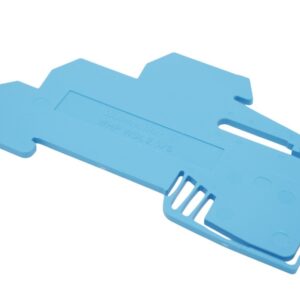 6 Stück Weidmüller WHP WDL 2.5/S BL Abschluss- und Zwischenplatte 1067980000