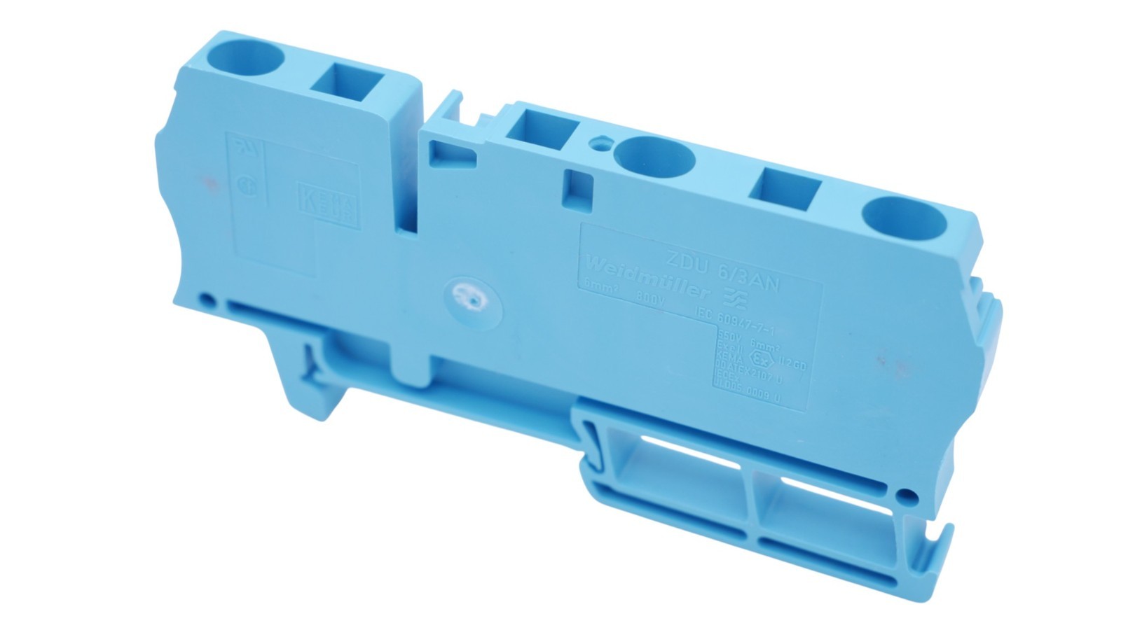 14 Stück Weidmüller ZDU 6 3/AN Durchgangsreihenklemme 7907420000 6mm² 800V 41A