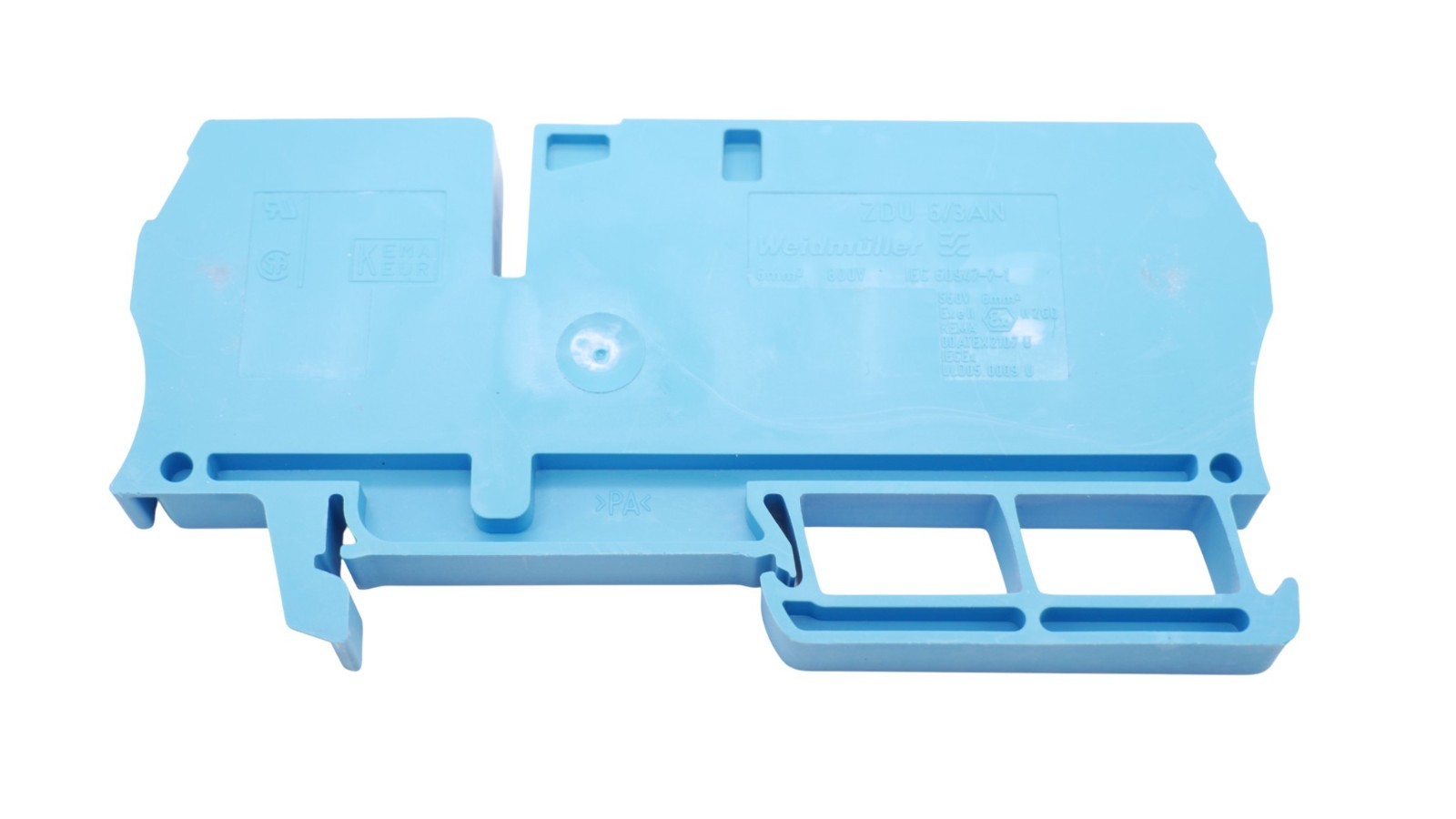 14 Stück Weidmüller ZDU 6 3/AN Durchgangsreihenklemme 7907420000 6mm² 800V 41A – Bild 5