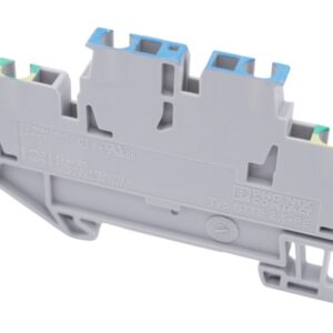 9 Stück Phoenix Contact STTB 2,5-PE Schutzleiterklemme grau