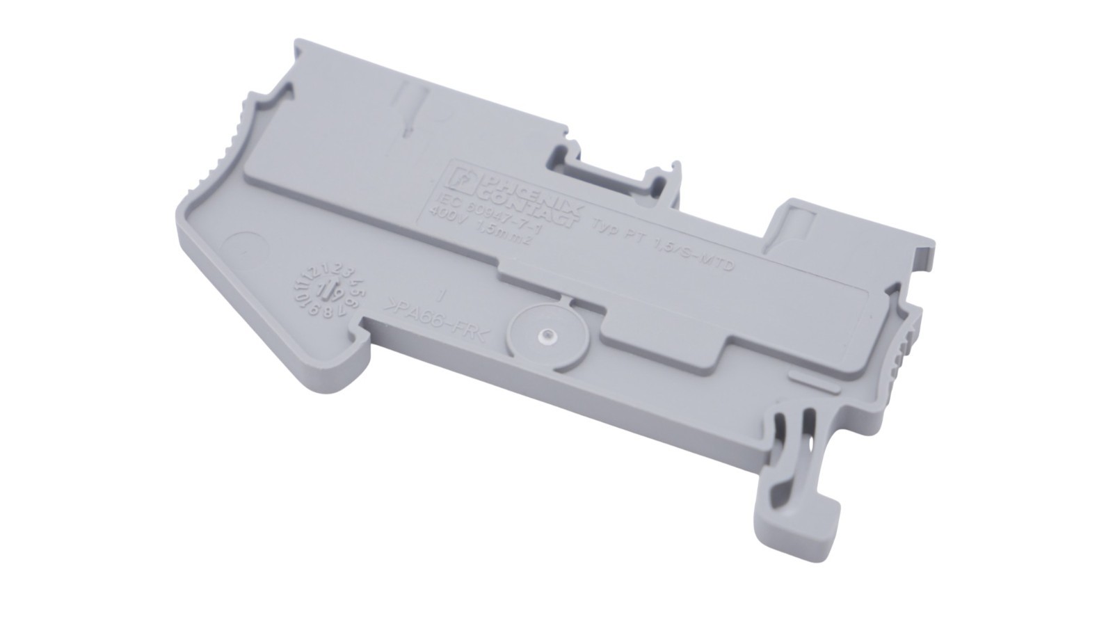 15 Stück Phoenix Contact PT 1,5/S-MTD Durchgangsklemme grau – Bild 3