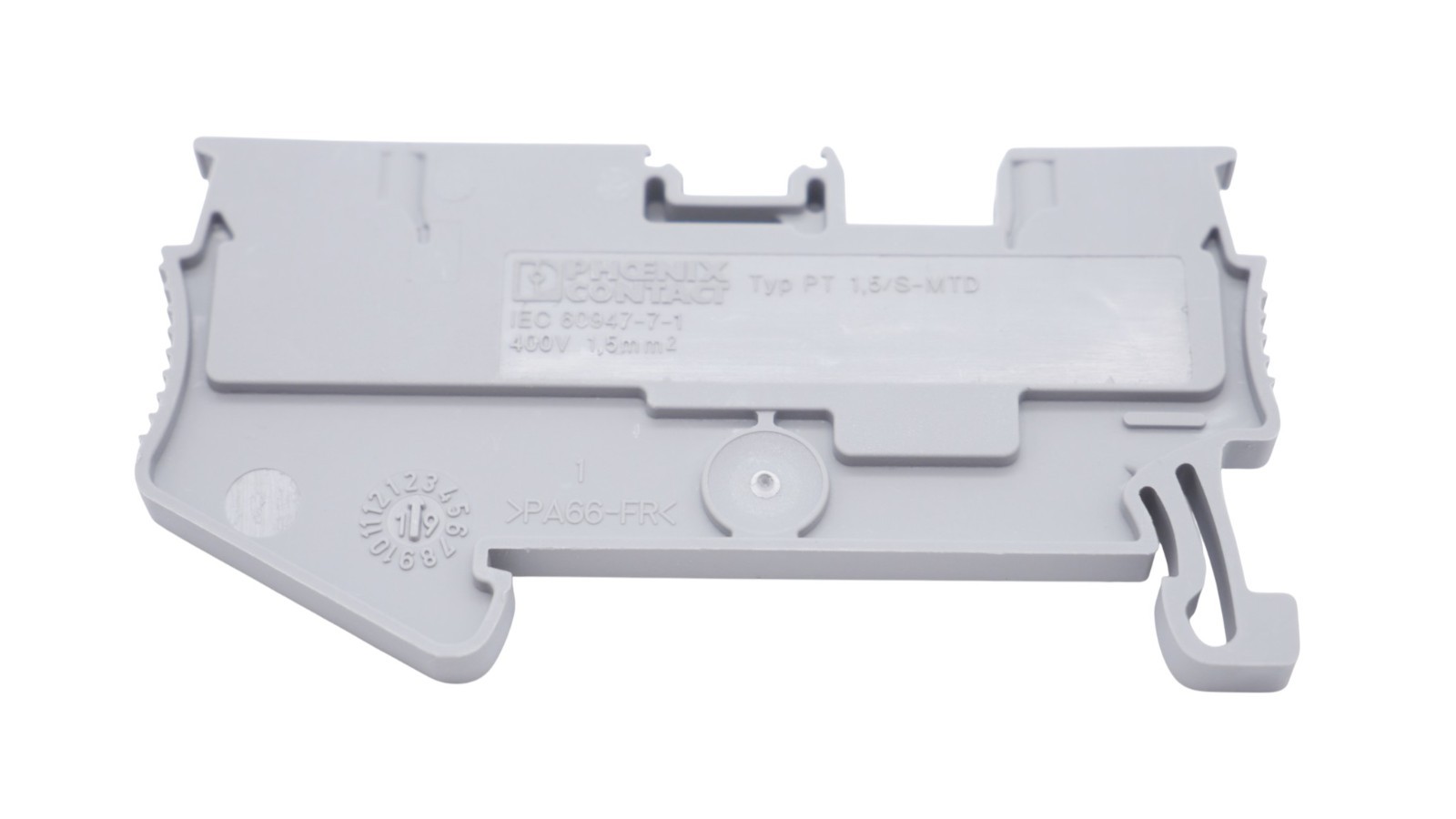 15 Stück Phoenix Contact PT 1,5/S-MTD Durchgangsklemme grau – Bild 7
