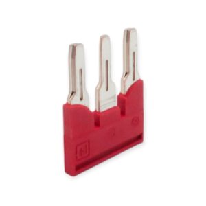 10 Stück Phoenix Contact FBS 3-8 Steckbrücke 3-polig - rot 3030297