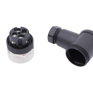 2 Stück Binder 9904302404 M12 Winkeldose 3606647020 Serie 713 A-kodiert 250V 4A