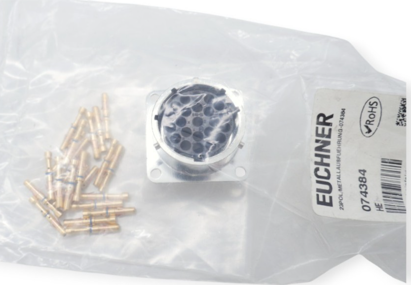 Euchner 074384 Flanschdose Metallausführung 23POL