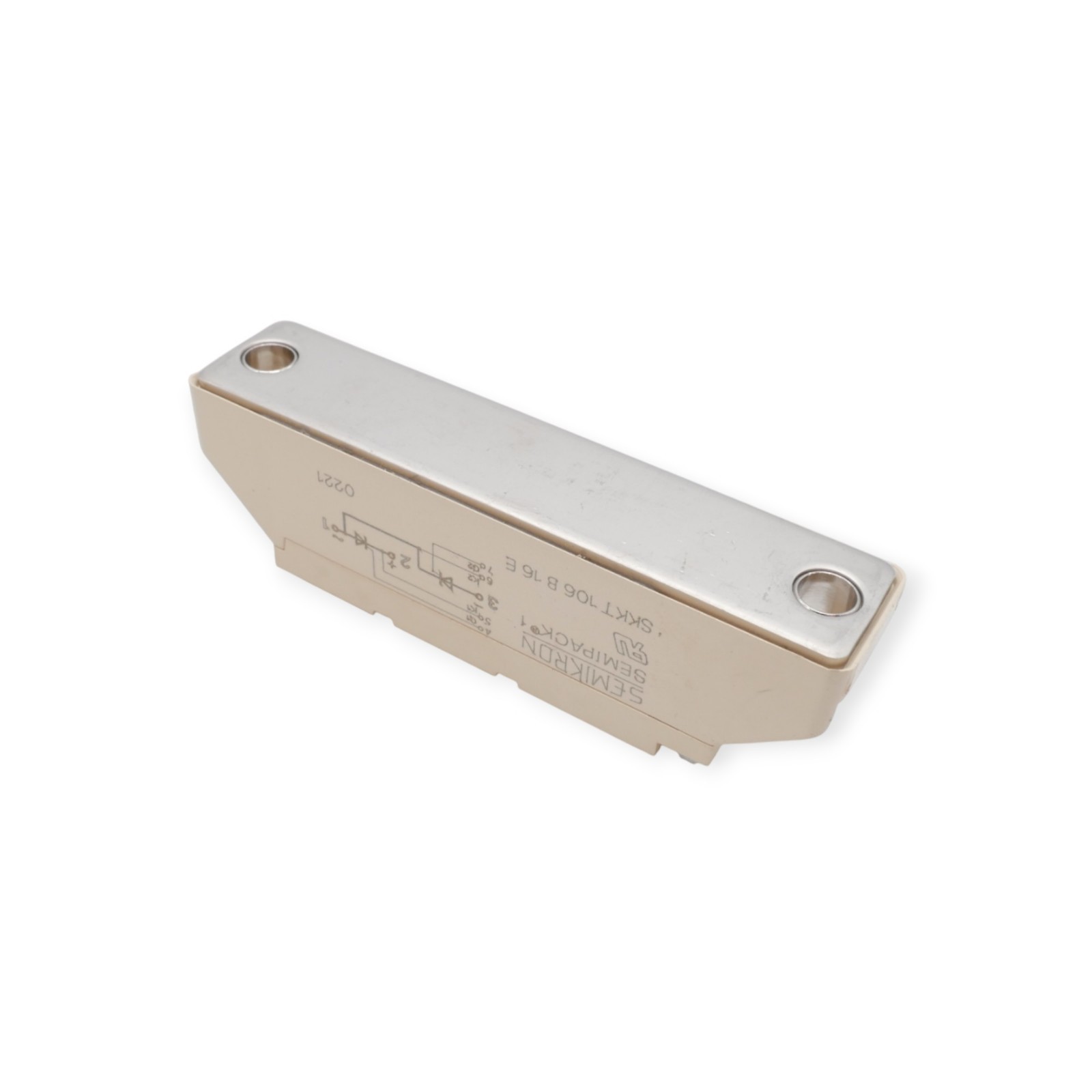 Semikron 195-4633 SCR-Modul Zweifachthyristormodul SKKT106B16E 106A 1600V – Bild 7