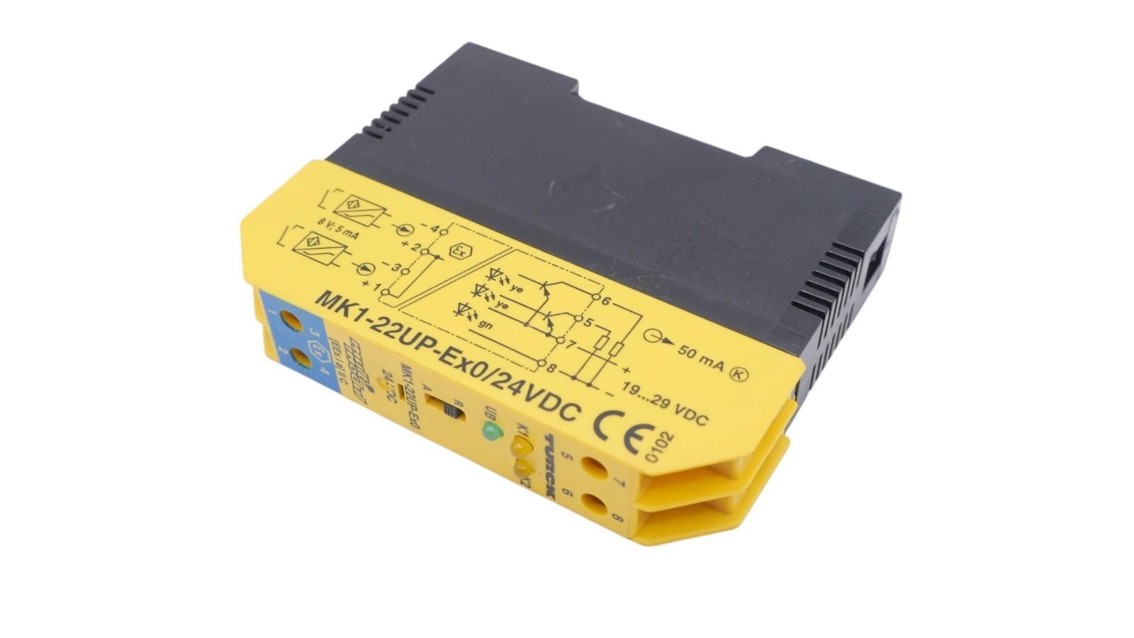 Turck MK1-22UP-Ex0/24VDC Isolierender Schaltverstärker 7505500 2-Kanal