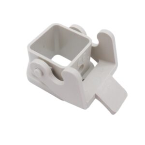 Harting Han 3A-AGG-QB Anbaugehäuse 09200030320 gerade grau 3A VPE 10 Stück