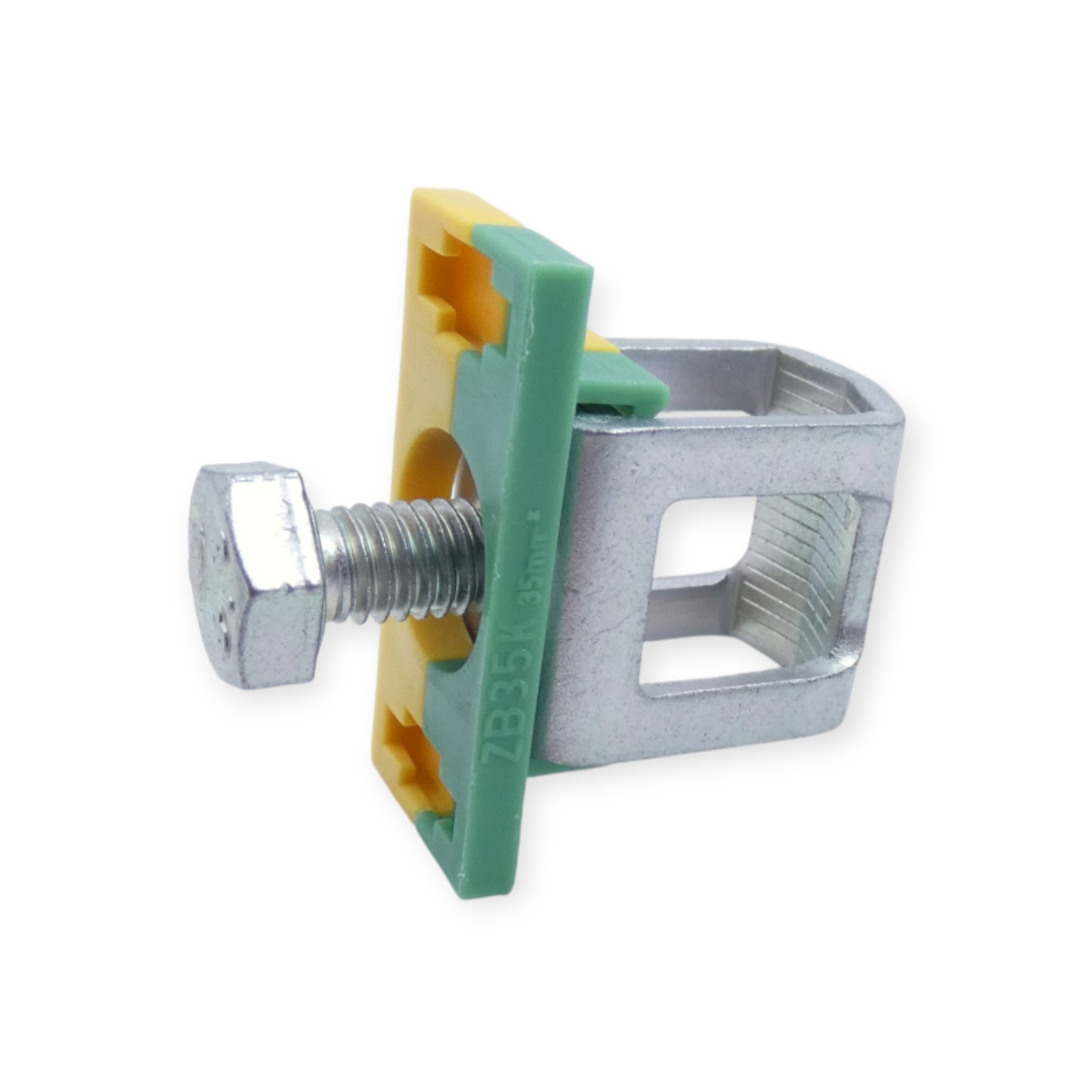 18 Stück Weidmüller ZB 35K GE/GN M6x16 Zugbügel 0502660000 – Bild 2