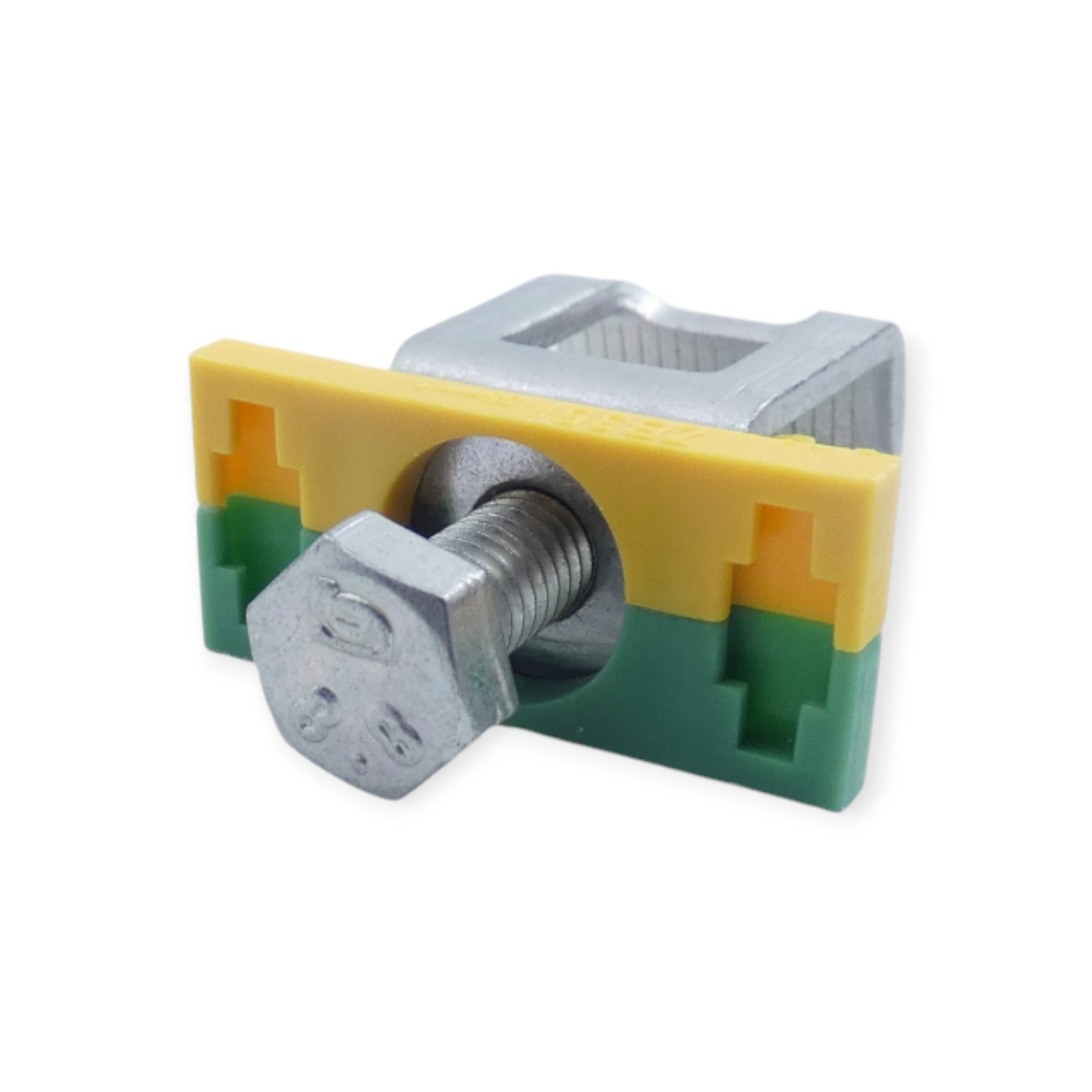 18 Stück Weidmüller ZB 35K GE/GN M6x16 Zugbügel 0502660000 – Bild 3