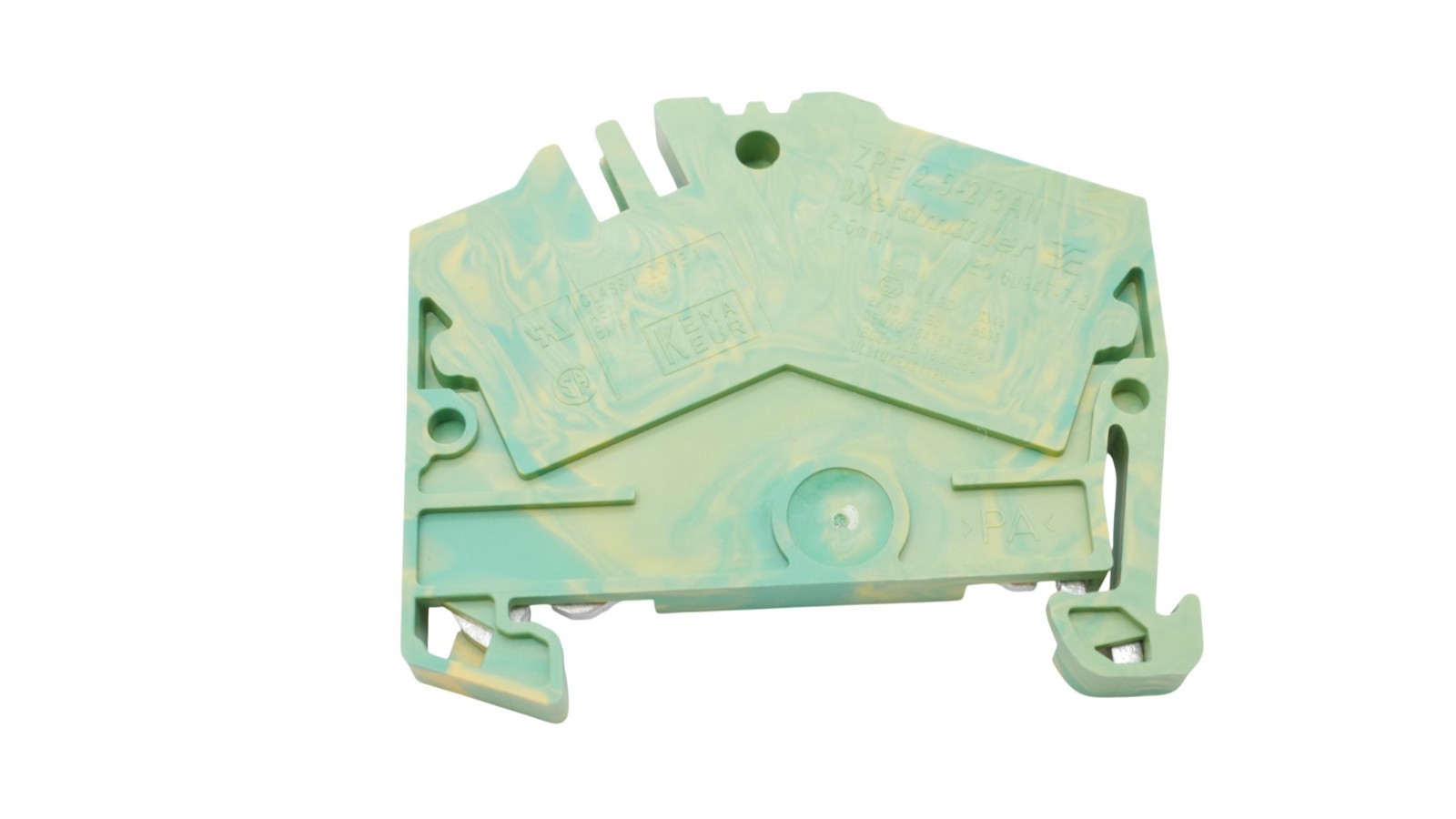 8 Stück Weidmüller ZPE 2,5-2/3AN Reihenklemme-Terminal Block 1706090000 – Bild 3