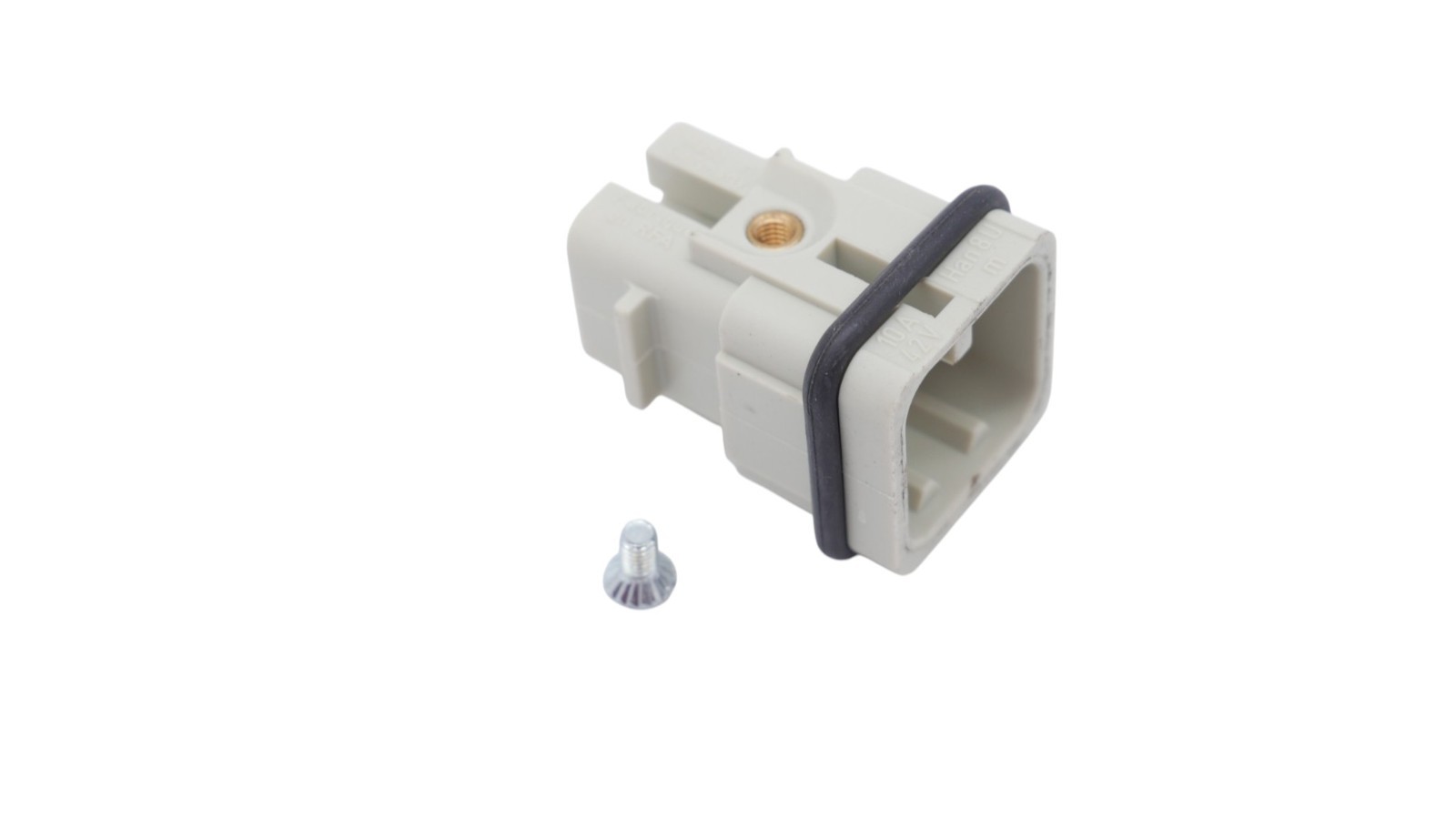 Harting Han 4A-M-QL Einsatz mit blauem Betätiger Quick Lock 3A 4 Kontakte – Bild 10