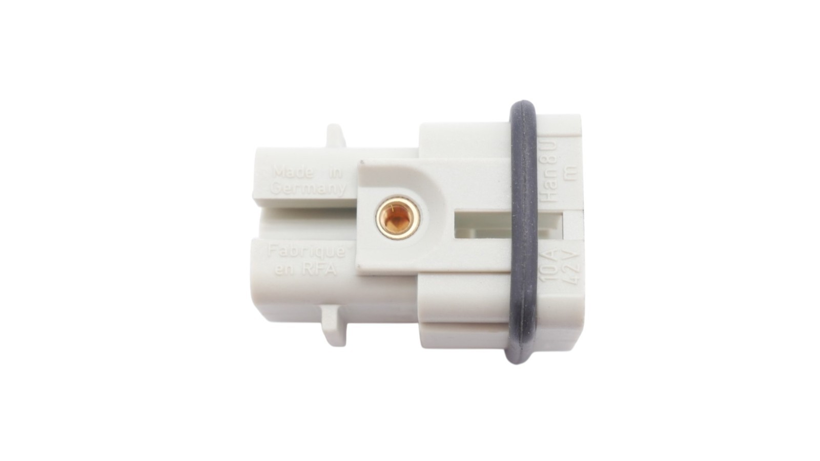 Harting Han 4A-M-QL Einsatz mit blauem Betätiger Quick Lock 3A 4 Kontakte – Bild 15