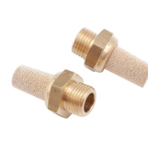 IMI Norgren T40C1800 Sinterbronze-Schalldämpfer G1/8 Messing VPE 2 Stück