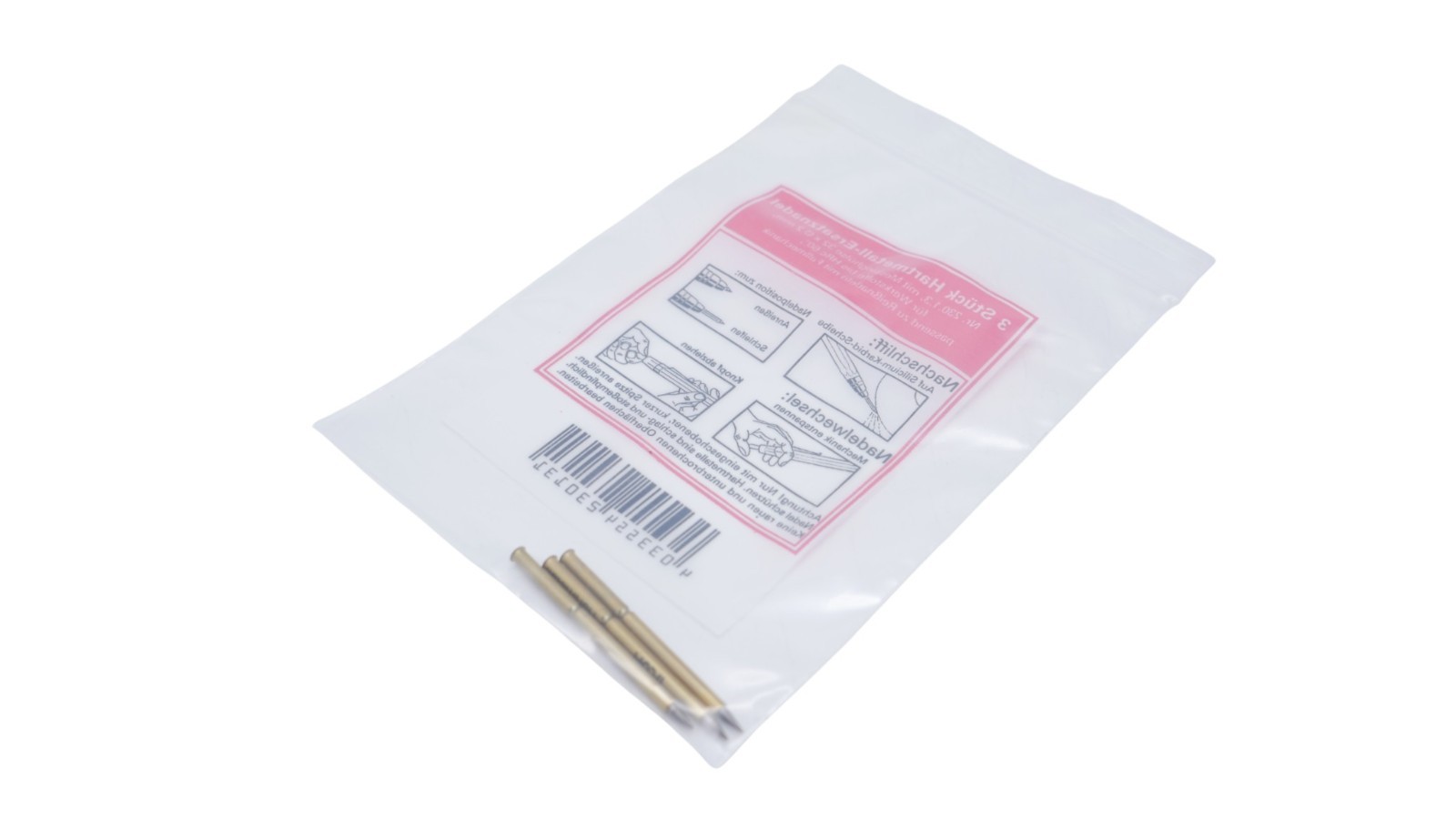 Ticom 230.1.3 Ersatz-Hartmetallnadeln Reißnadeln 32xØ2,0mm VPE 20 Pack á 3 Stück – Bild 2