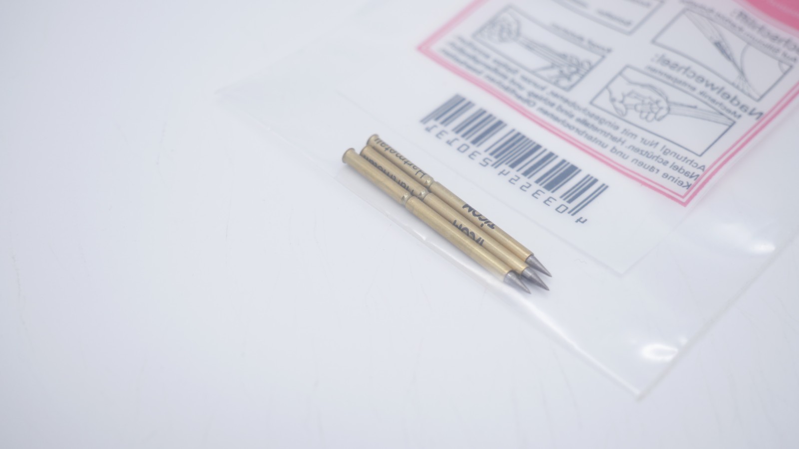 Ticom 230.1.3 Ersatz-Hartmetallnadeln Reißnadeln 32xØ2,0mm VPE 20 Pack á 3 Stück – Bild 3