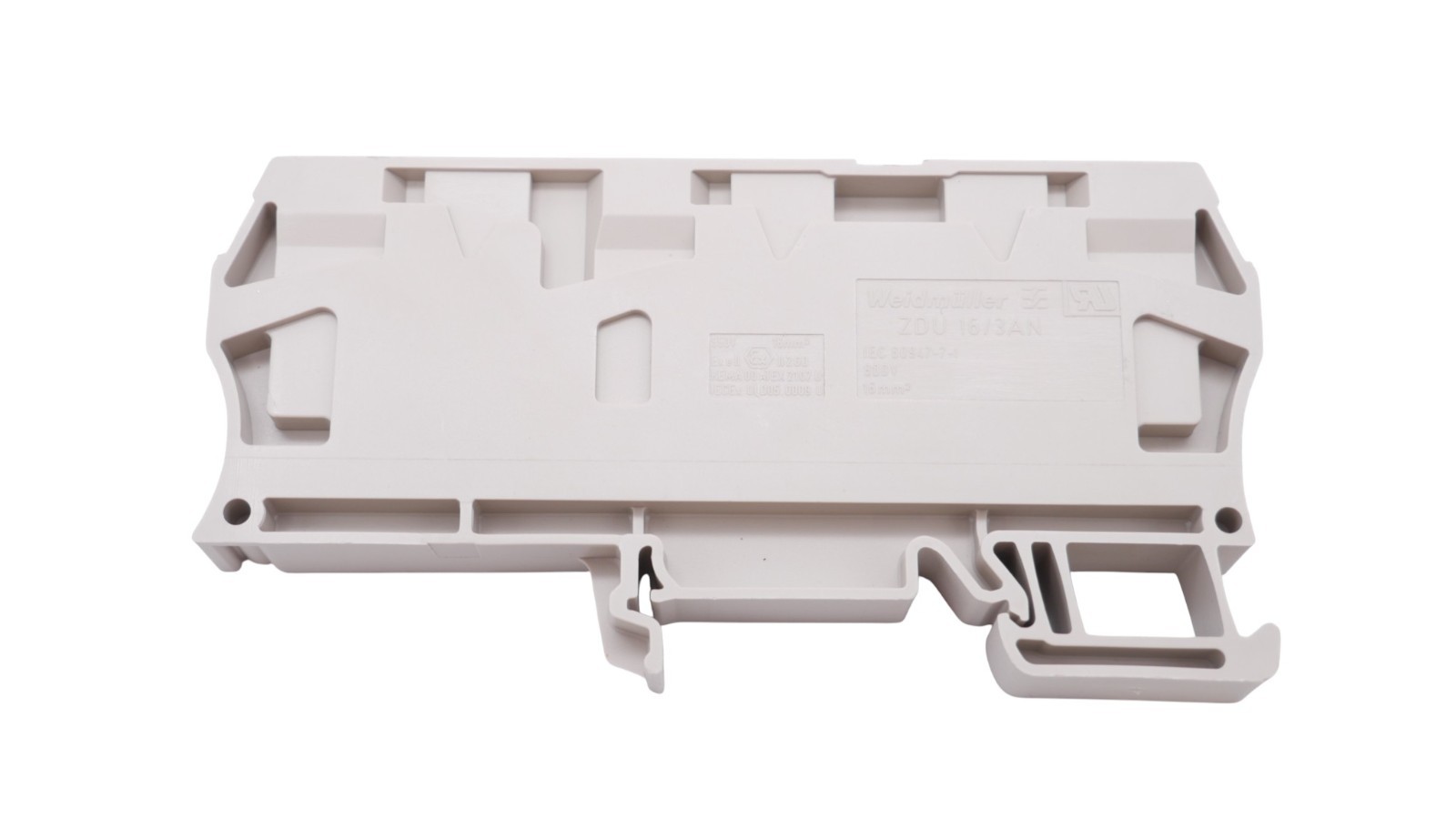 6 Stück Weidmüller ZDU 16/3AN Durchgangs-Reihenklemme 1768320000 800V 16mm² 76A – Bild 6