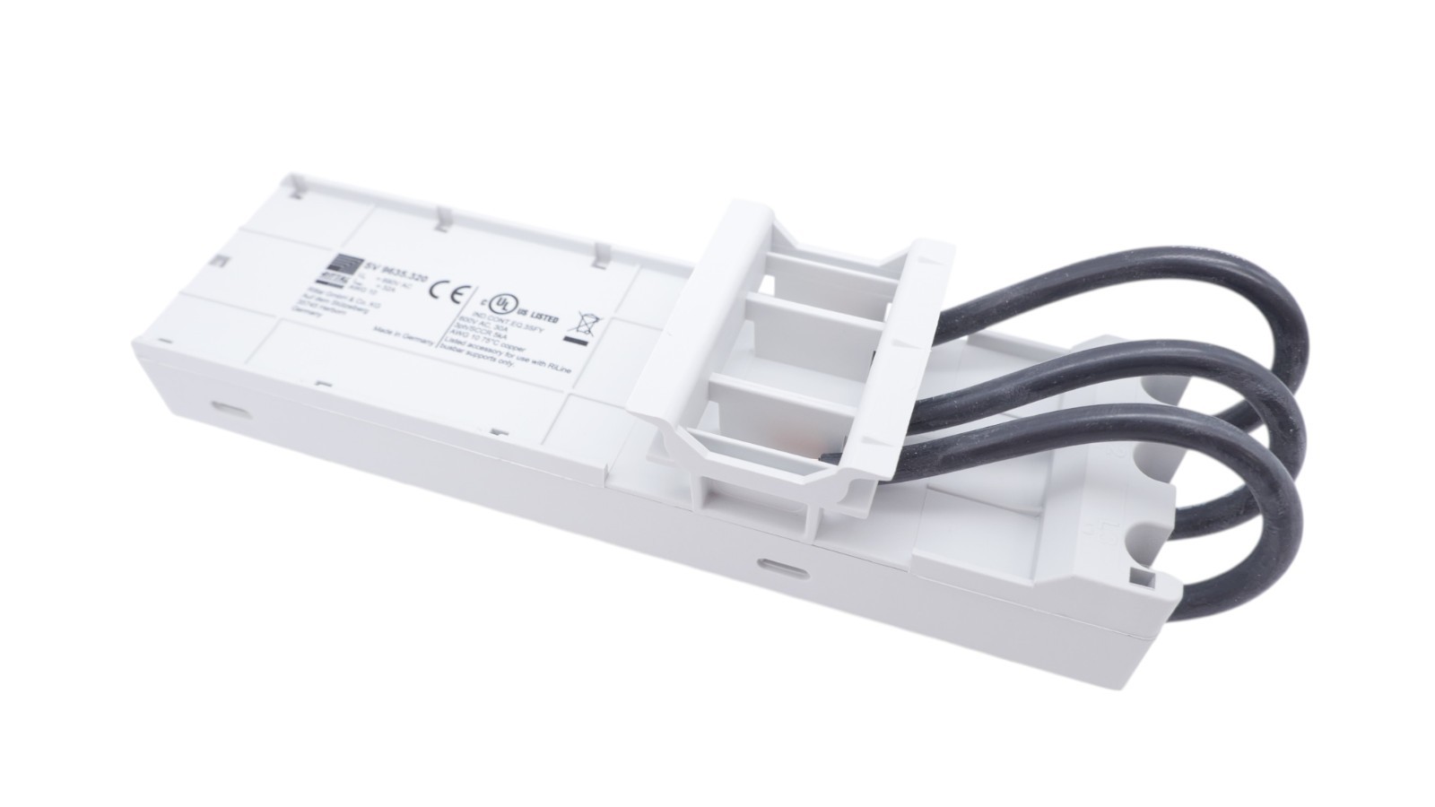 Rittal SV 9635.320 Geräteadapter 32A 3-polig 690V AWG 10 RAL 7035 VPE 4 Stück