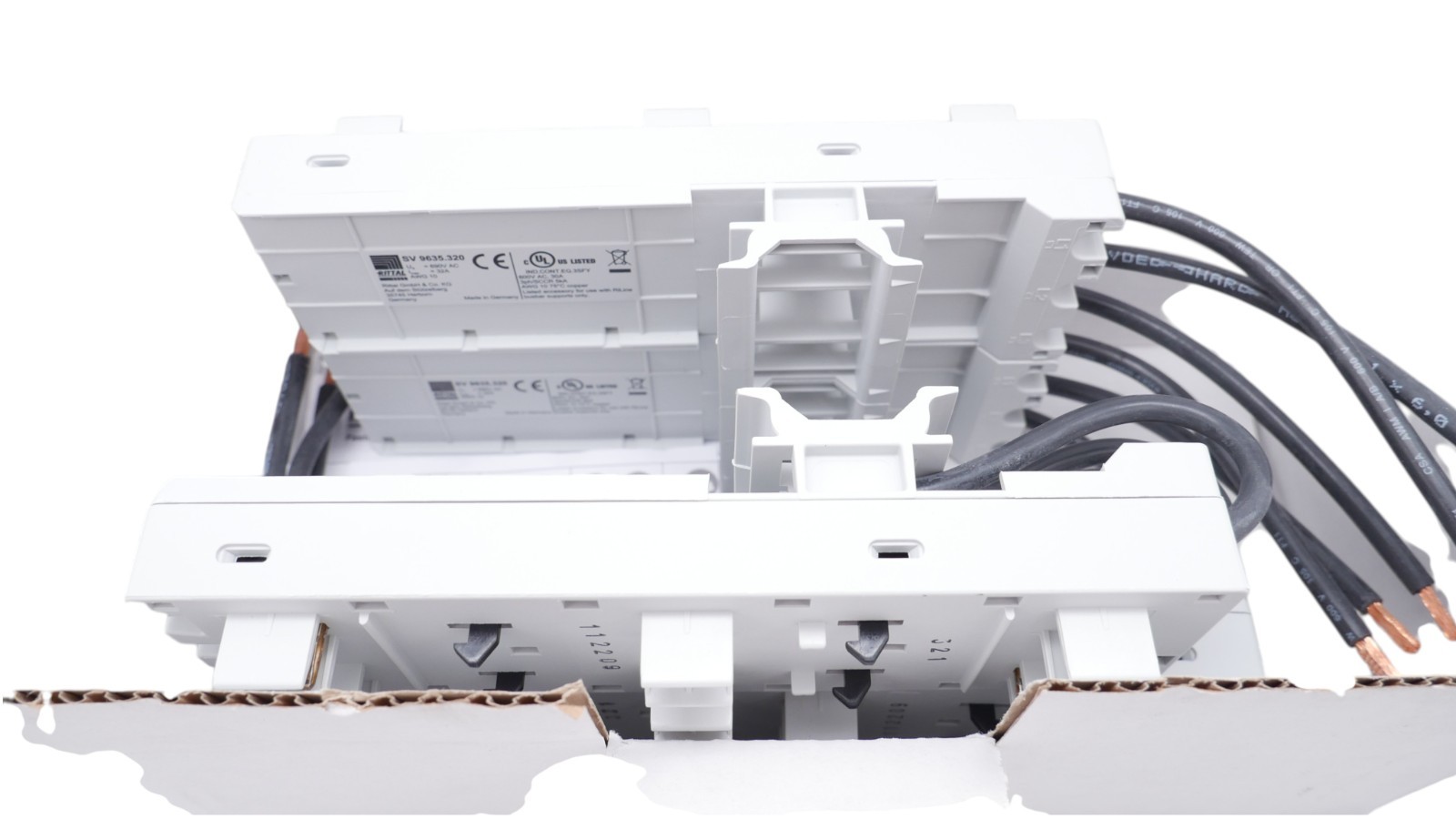 Rittal SV 9635.320 Geräteadapter 32A 3-polig 690V AWG 10 RAL 7035 VPE 4 Stück – Bild 7