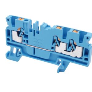 45 Stück Weidmüller A3C 2,5 Durchgangsklemme blau