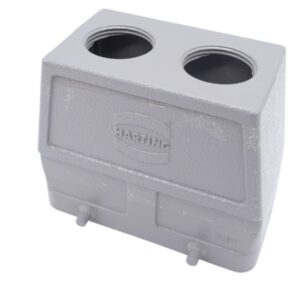 Harting Han 16B-gg2-M25 Tüllengehäuse 19300160466 16B Querbügel 2xM25 Alu