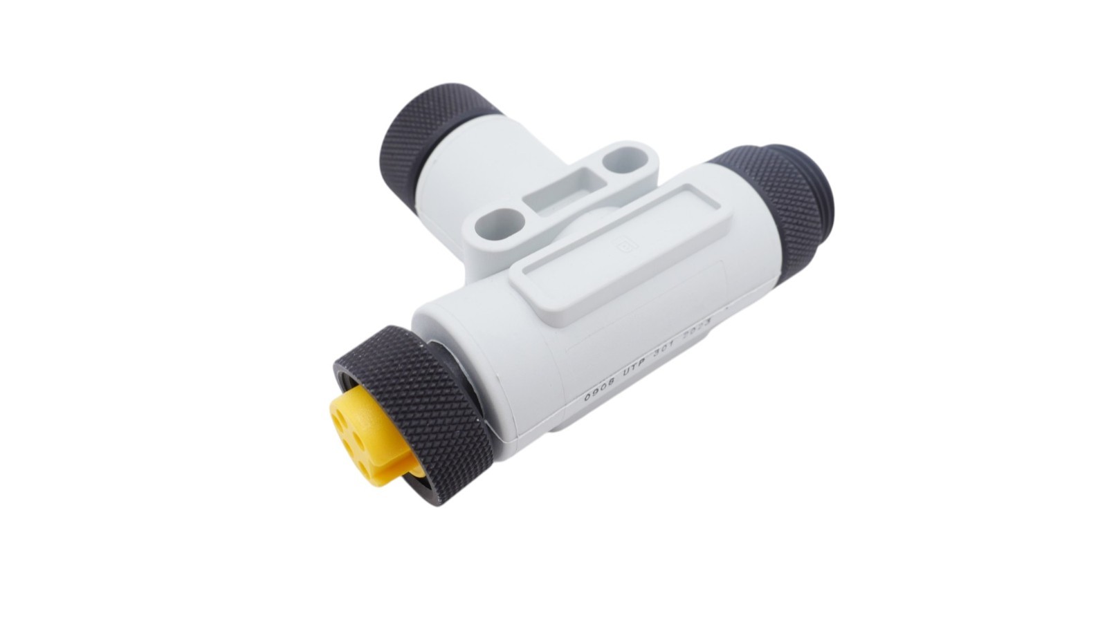 Lumberg Automation 0906 UTP 301 Rundsteckverbinder Metrisch 95,2mm 300V 8A – Bild 2