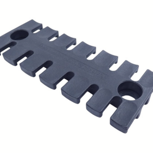 6 Stück Icotek ZL 103 Zugentlastungsschiene Polyamid 7 Zähne 102,5mm schwarz