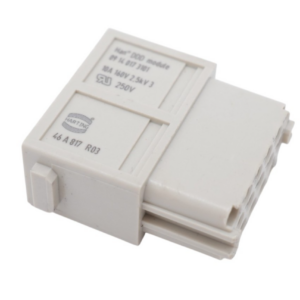 5 Stück Harting Han DDD Modul Einzelmodul 09140173101 Buchse 014...2,5mm² 10A