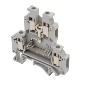 10 Stück Phoenix Contact UKK 5-PV Doppelstockklemme grau