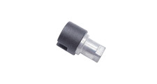 Emka 1000-U00327 Betätigung Doppelbart 3mm GD-Zn schwarz gepulvert 18mm