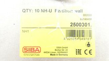 8x Siba Trennwand Aussen 2500301 nh-u