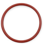 5 Stück Westring O-Ring Silikon 70 AS226 FDA-konform 50,39x3,53 rot