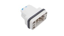 Harting Han Q8/0-M-QL Stifteinsatz Rechtecksteckverbinder 09120082633 16A 500V