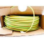 PVC Aderleitung H7V-K, 1x1,5mm² grün-gelb 100m