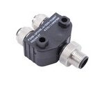 2 Stück Escha FSM5-2FKM5.4/S89/82087 Y-Verbindungsstecker/Verteiler 8029837