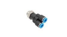 9 Stück Festo QSY-G1/4-6 Y-Steckverschraubung 186181